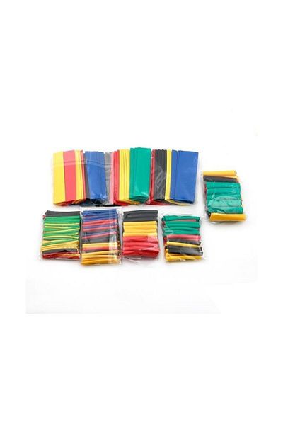 jetfast 164 Pieces Colorful Tubing Set - Heat Shrink, Cable Protector Sleeve
