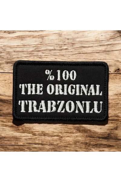 Ex Patch The Original Trabzonlu Nakış Patch Peç 8x5 cm