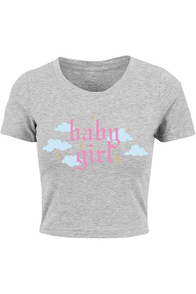 Mister Tee Damen Baby Girl Cropped Tee
