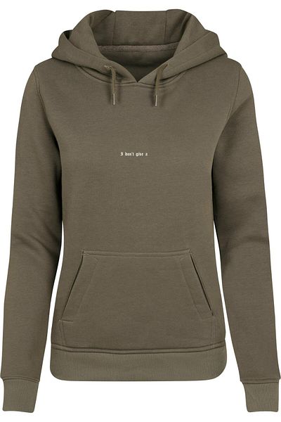 Mister Tee Damen I Don't Give A Hoody