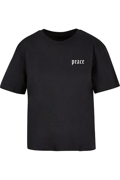 Mister Tee Damen Girls Peace Hand Tee