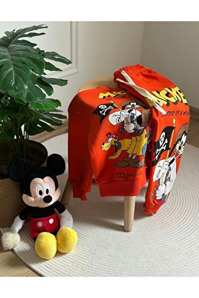 Stil Organik pamuklu Şardonsuz Üçiplik eşofman takımı