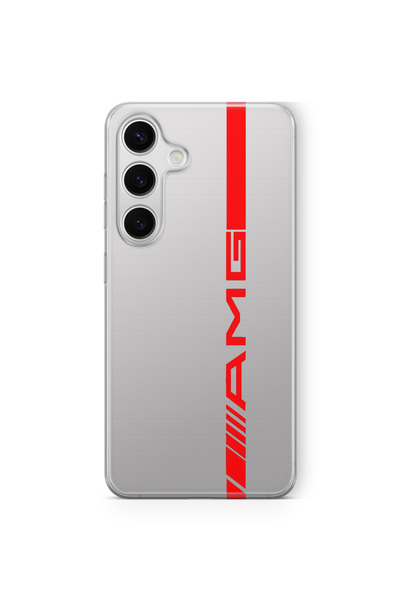 Multitronic Samsung Galaxy S24 Compatible Amg Design Printed Transparent Case