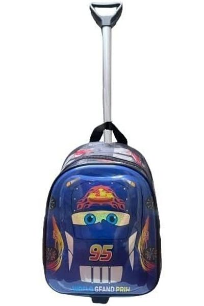 STOREMAX Ntwork Kindergarten Children's Suitcase Backpack with Puller 2in1 Boy's 95 Model Hard Front Surface 5