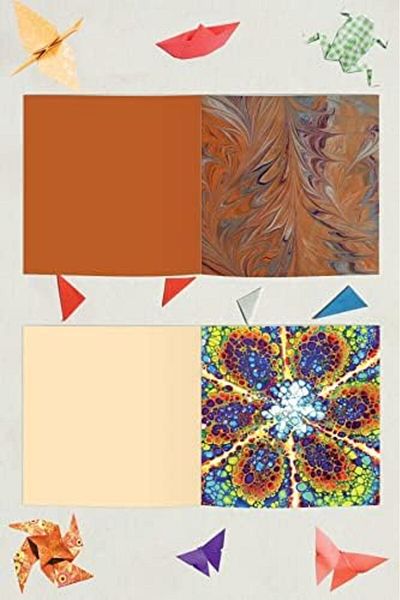 STOREMAX Jvnnshop Color Origami 246 Paper Folding Art Marbling/Geometric 646268