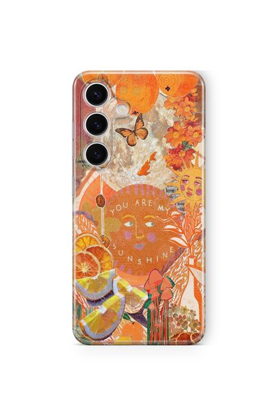 Multitronic Samsung Galaxy S23 Fe Compatible Sunshine Design Printed Transpar...