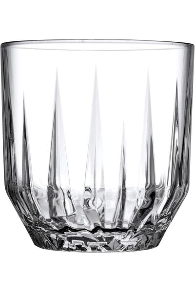 STOREMAX Ntwork Echo Whiskey Glass 300 Cc Drop Logo 6 Piece Box Is Art 1087243
