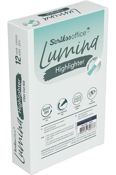 STOREMAX Bystoreby Office Lumina Highlighter Lilac Color - 2157U 12 Pcs Amb Newdesing 646268