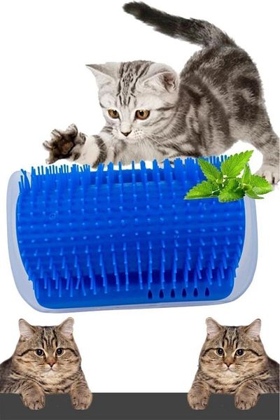 jetfast Cat Grass Itching Apparatus - Feather Collection Toy and Mint
