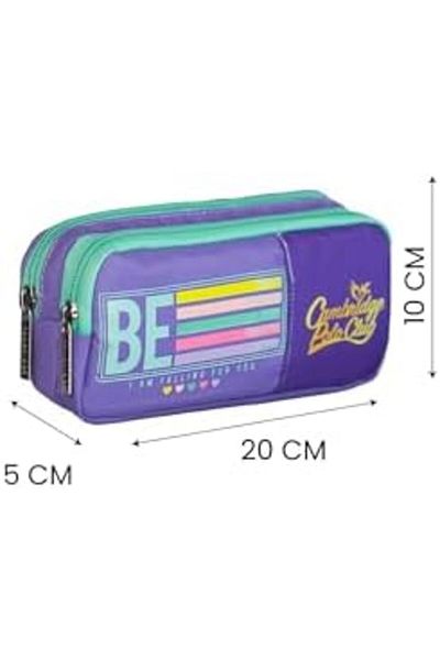 STOREMAX Mu-Artshop Polo Club Be Happy Double Main Compartment Unisex Children's Primary School Bag Set Tnca 871301