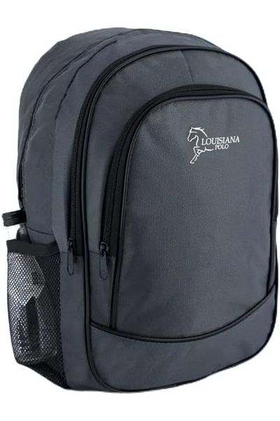 STOREMAX Rucsac școlar MU-ARTSHOP Polo cu 3 compartimente Gri 2450 tnca 871301