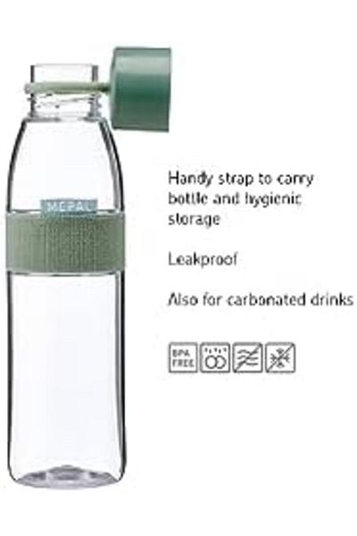 STOREMAX 700ml Volume White Beverage Bottle - Suitable for Carbonated Drinks, Unbreakable m