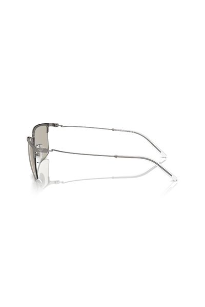 Emporio Armani Man Square Sunglasses- Ea 2155 - Lense Size:58mm - Matte Gunmetal