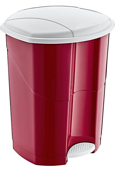 STOREMAX Mu-Artshop Pedal Trash Can 30 Lt Carmen Red Tnca 871301