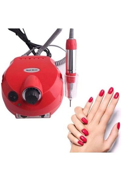 Coverzone Fuchsia F601 - Professional Electric Manicure & Pedicure Machine, Nail Polisher & Rasp Shaping