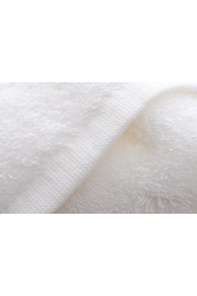 sethome collection Set of 4 White 100% Cotton Bath Towels 90X150 Cm, Hotel To...