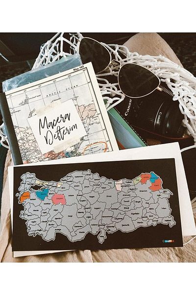 STOREMAX Jvnnastore - Gez - Excavation Turkey Map (Standard, 20X10 cm) 646268