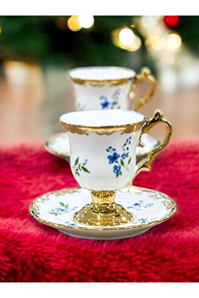 Lavin MUBA CONSEPT ELDON 6 KİŞİLİK PORSELEN KAHVE FİNCAN TAKIMI