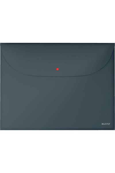 STOREMAX Svticaret Cosy Snap Closure, 2 Pocket Privacy File, A4, Gray Mhm 1053513