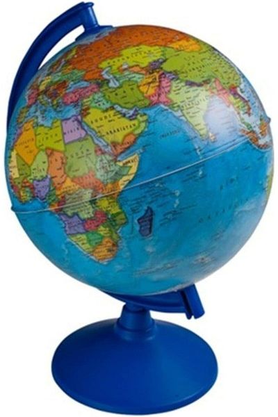 STOREMAX Sellbuystore Table Type Pencil Sharpener Political Globe 10 cm Rotating Globe 1053513
