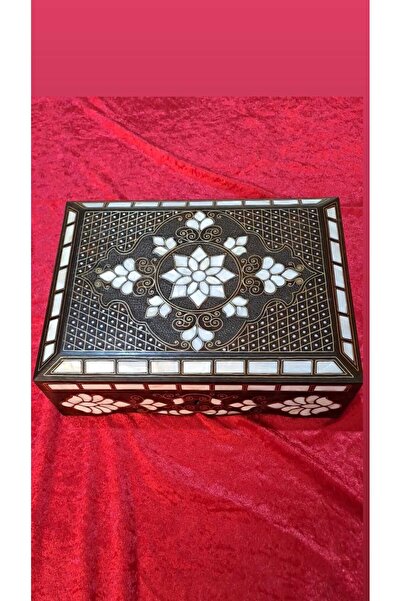 Bozgeyik Sedefcilik Sedef Kakma Sandık Kur'an Kabı Müceffer Kutusu Silah Kutusu Hediye Kutusu,silah Kutusu