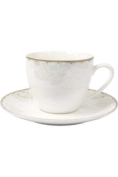 ORCHID 12PCS NBC CUP AND SAUCER SET LOTUS