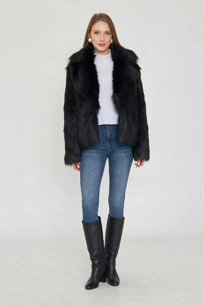 Redpoint Jackets Long Furry Faux Fur Jacket