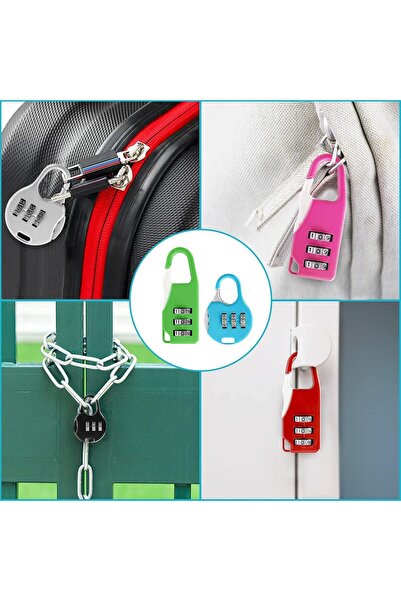 Boldy 2-dijelni set kombinovanih brava - Brave za vješanje i ormariće - Brave...