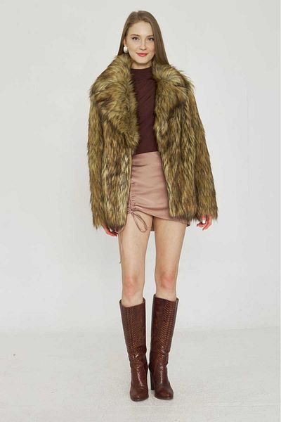 Redpoint Jackets Gold Feather Faux