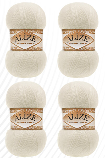 devhome Alize Angora Gold Πλεκτό Χειροποίητο Νήμα Μαλλί Γιλέκο Σχοινί 4 τμχ Ακρυλικό Μάλλινο Νήμα