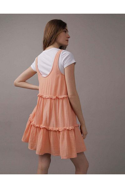 AMERICAN EAGLE AE Tiered Ruffle Babydoll Mini Dress