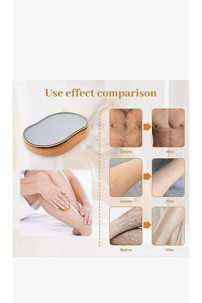 SYN AKSESUAR Flush Silk Exfoliating Glove Shower Pouch - Gift Product, Crystal Feather Detailed Epilator