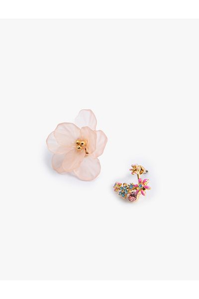 Koton Set of 2 Floral Patterned Earrings