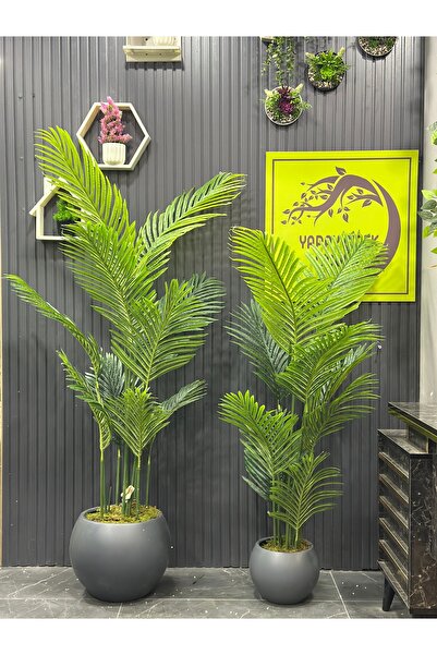 İremÇiçekçilik Yapay Çiçek Uygula 180 Cm Ve 150 Cm Ikili Set Yapay Ağaç