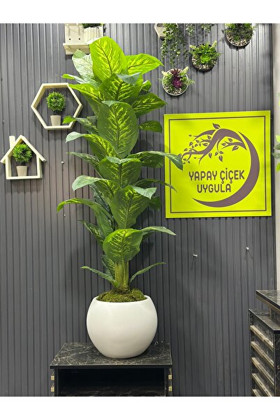 İremÇiçekçilik Yapay Çiçek Uygula 170 Cm Difembahya Yapay Ağaç Salon Çiçeği