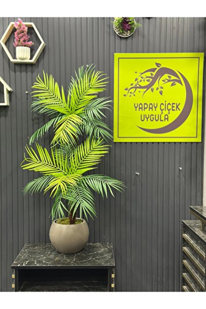 İremÇiçekçilik Yapay Çiçek Uygula 110 Cm Yapay Ağaç Salon Çiçeği