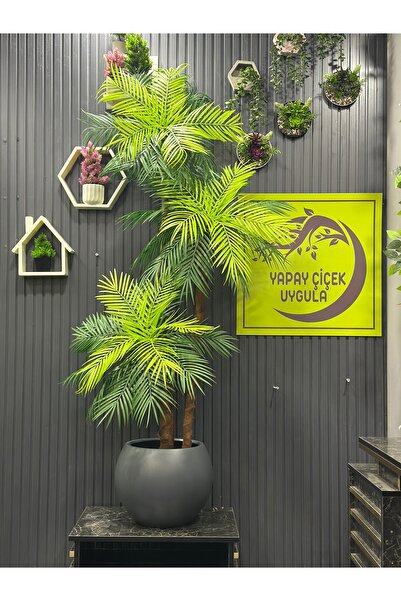 İremÇiçekçilik Yapay Çiçek Uygula Yapay Ağaç Salon Çiçeği 150 Cm Areka