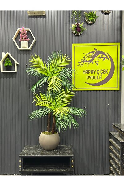 İremÇiçekçilik Yapay Çiçek Uygula 110 Cm Yapay Ağaç Salon Çiçeği