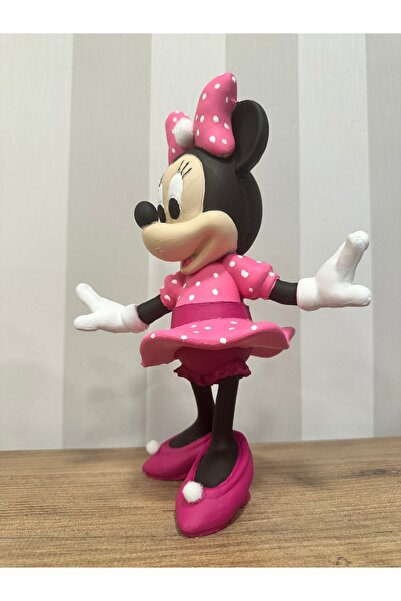 İki Cadı Tasarım Miki Fare Minnie Mouse Hediyelik Dekoratif Obje Biblo Heykel