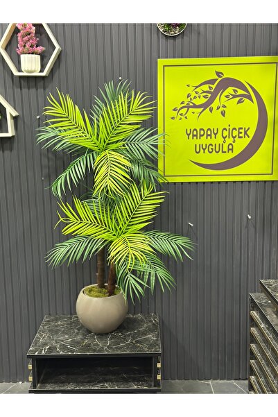 İremÇiçekçilik Yapay Çiçek Uygula 110 Cm Yapay Ağaç Salon Çiçeği