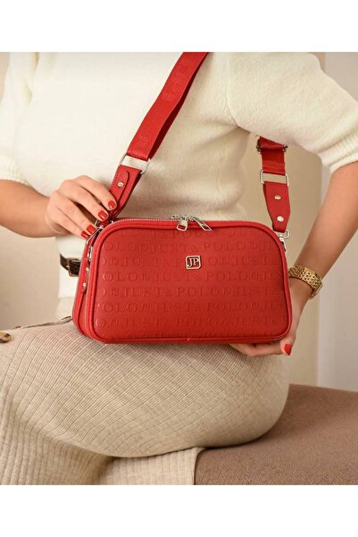 Just Polo Justpolo Medium Size 5 Compartment Women's Shoulder Bag Tyc00Et4023