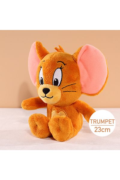 Choice 23cm Jerry Tom And Jerry Plush Toy Cartoon Movie Cat Tuffy Nibbles Mouse Plushies Stuffed Animals So