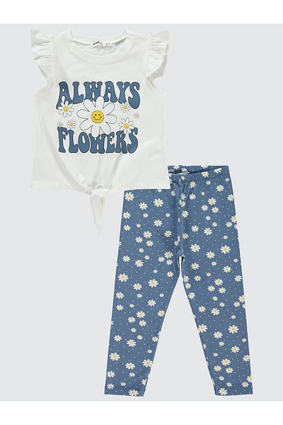 Civil Girls Girl's Set 2-5 Years Old Element Blue