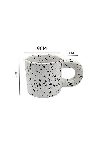 Choice Nordic Manufactory 330ml Ceramic Mug Creative Ring Handle Coffee Cup