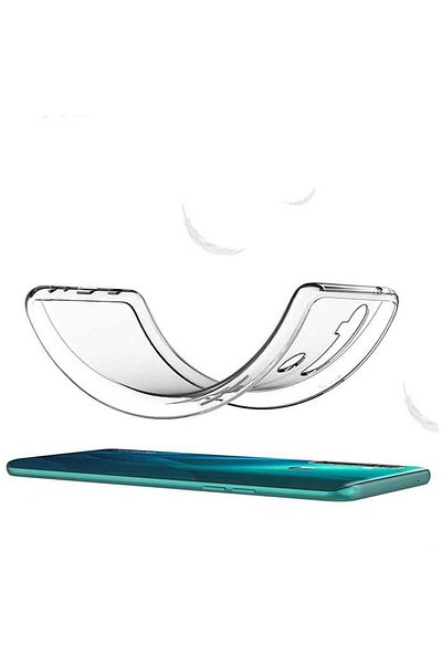 Zebana حافظة متوافقة مع هاتف Realme 6 Zebana حافظة سيليكون ناعمة شفافة