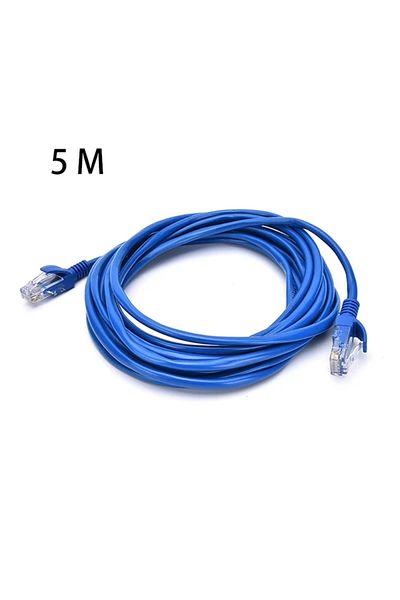 OLOEY 5m Cat5e Ethernet Network Cable Rj45 Patch Outdoor Waterproof Lan Cable Wires For Cctv Poe Ip Camera