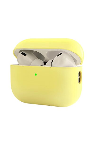 Choice غطاء أصفر لسماعات AirPods Pro 2 اللاسلكية بتقنية البلوتوث، غطاء سيليكو...