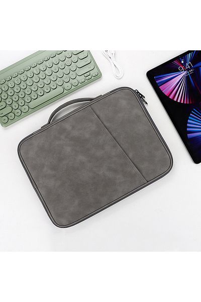 Choice For 10.2-11 Inch Gray Tablet Sleeve Bag For Samsung Galaxy Tab S7 Fe S8 S9 Plus A8 S6 Lite Pouch Cas