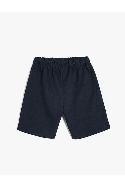 Koton Navy Blue Boy's Shorts 5Skb40034Tk
