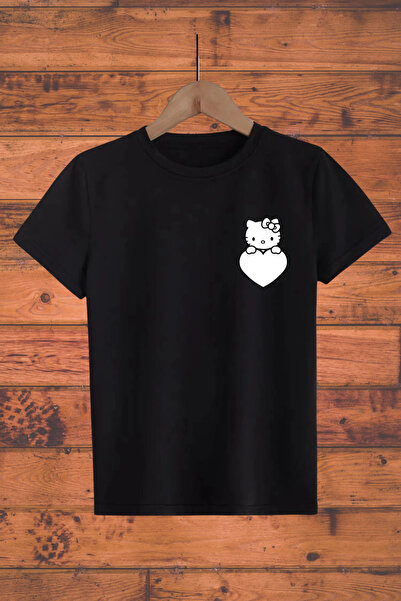 Wish BF Hello Kitty Baskılı Kız Çocuk T-shirt